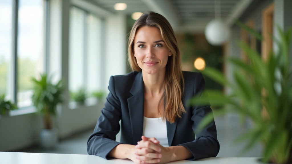 Professional demonstrating composure and mental clarity in the workplace